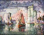 Paul Signac Port of La Rochelle Sweden oil painting reproduction